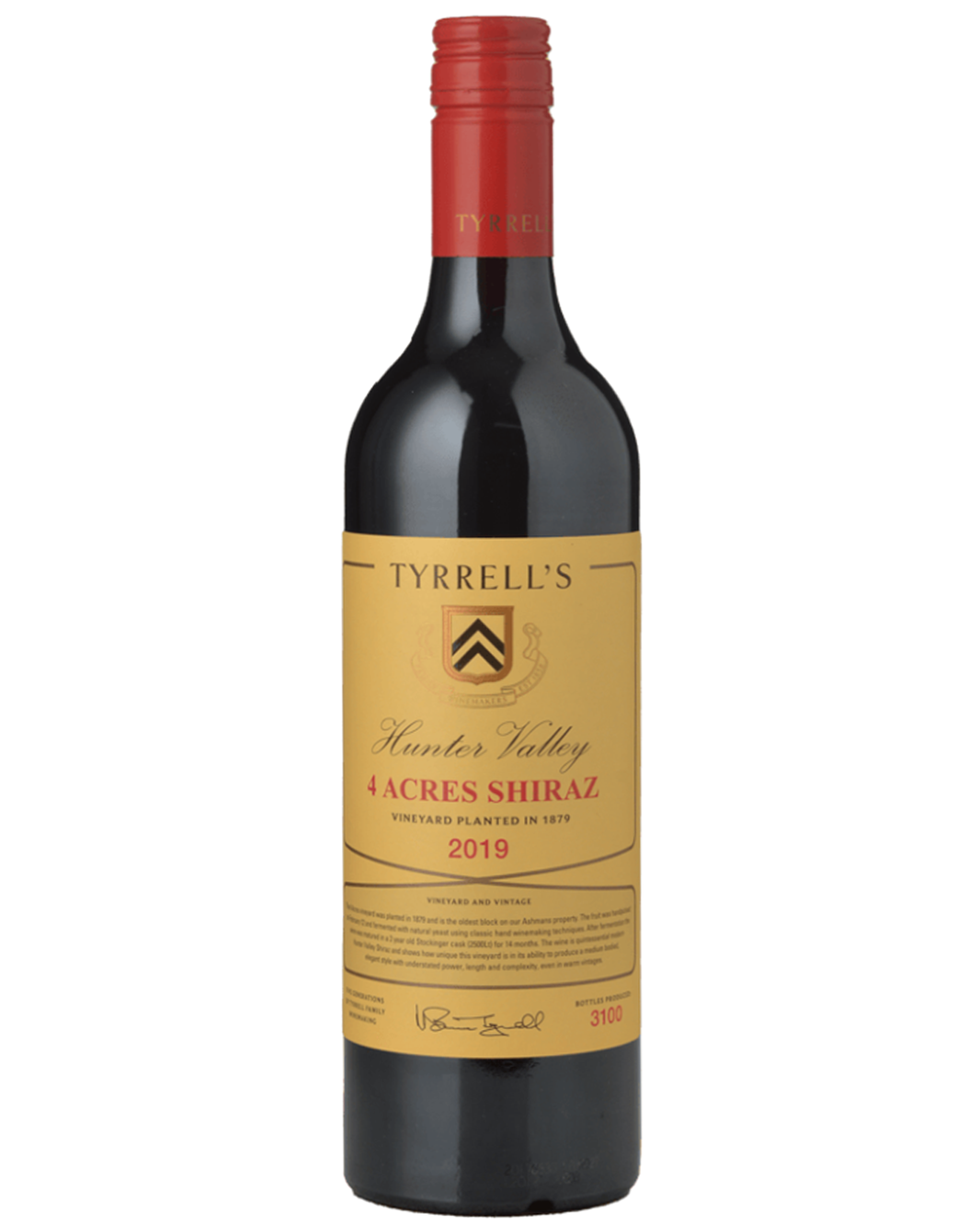 2019 Tyrrell's 4 Acres Shiraz 750ml