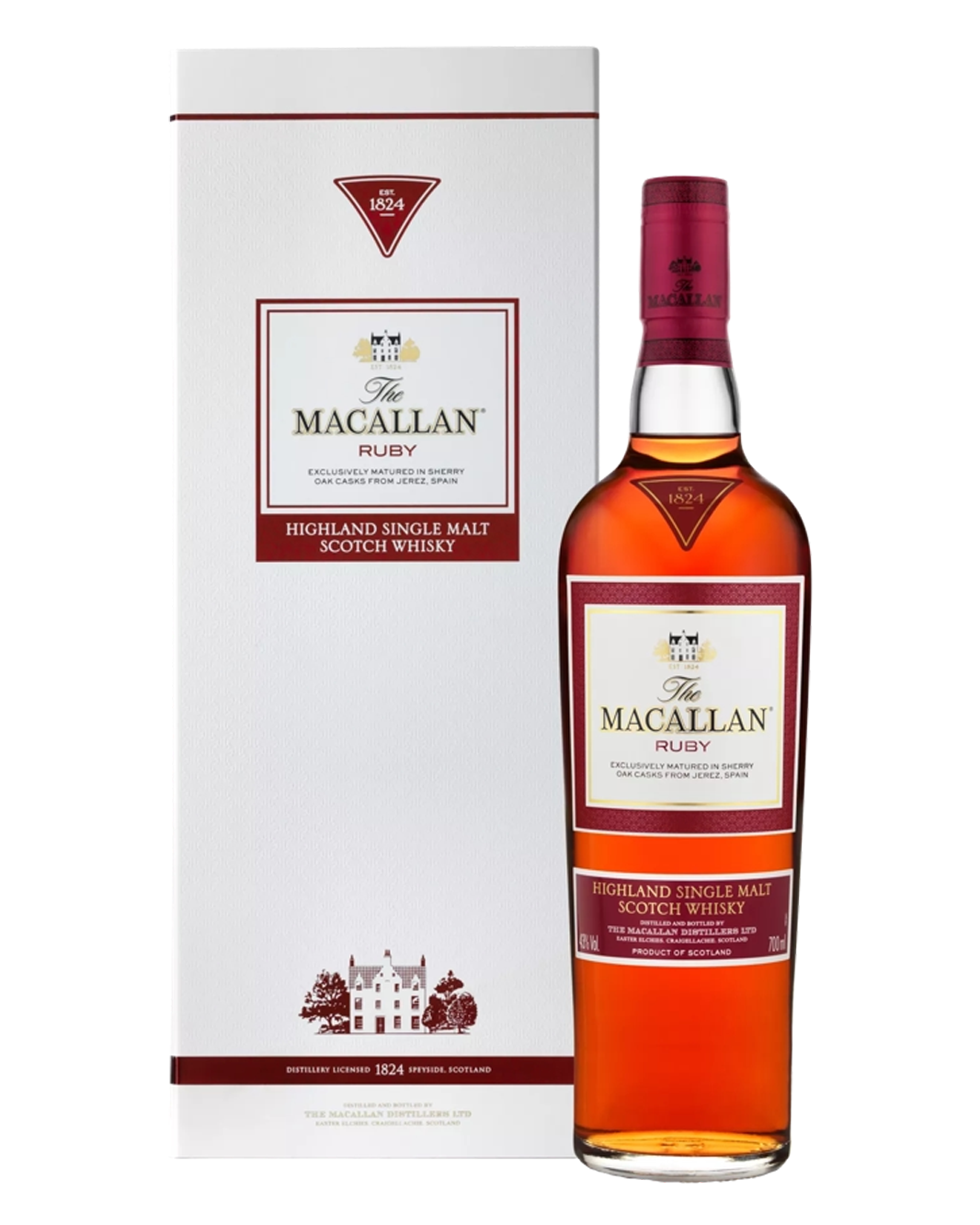 The Macallan 1824 Series Ruby Single Malt Scotch Whisky 750ml