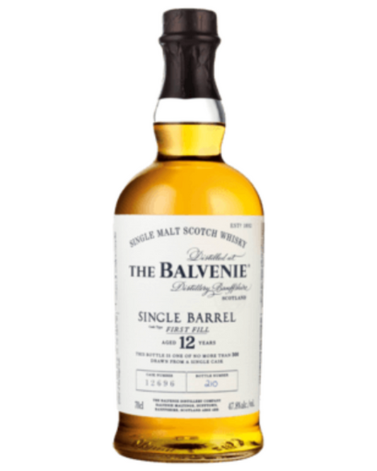 The Balvenie First Fill 12 Year Old Single Barrel 700ml