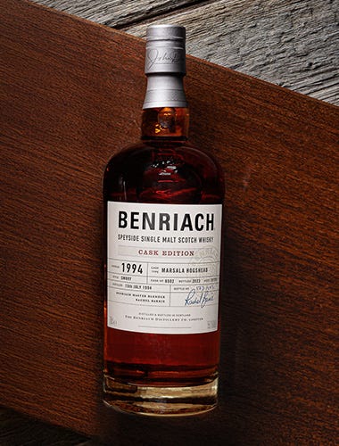 The Benriach 1994 Marsala Hogshead Single Cask Single Malt Scotch Whisky 700ml