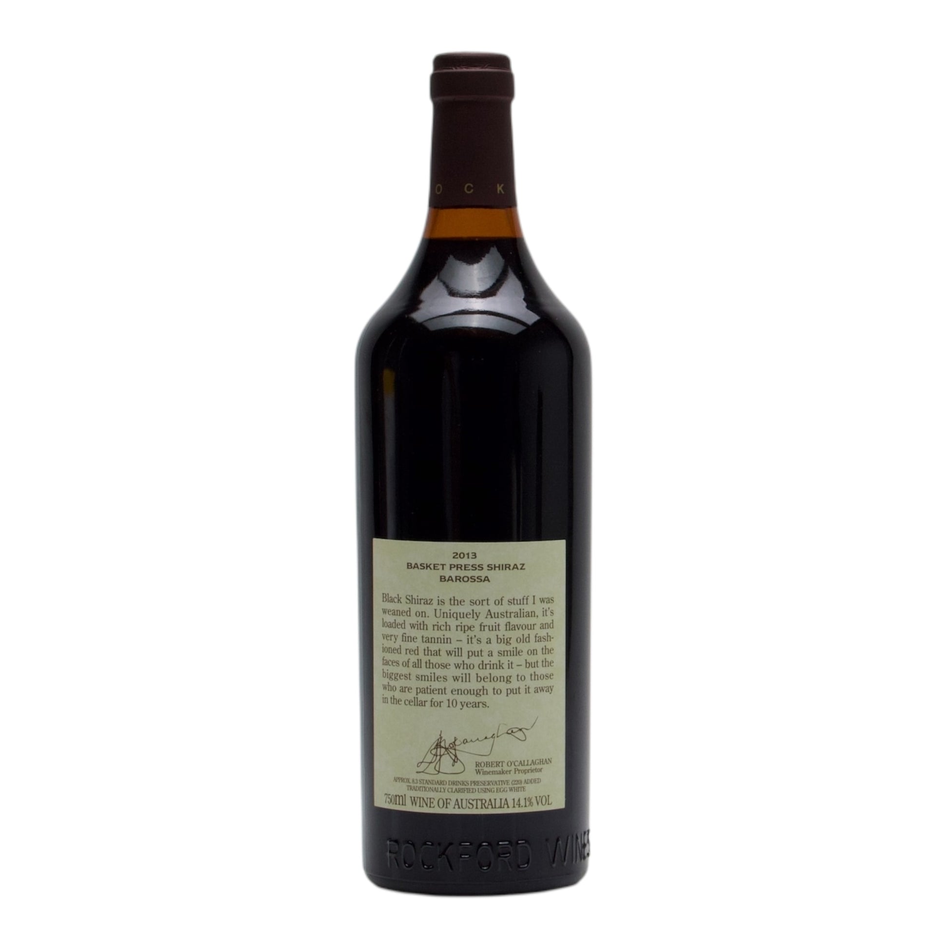 2013 Rockford Basket Press Shiraz 750ml