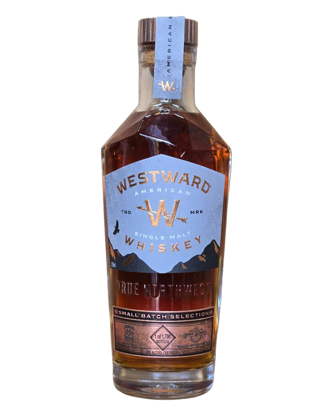 Westward x Stomping Ground Small Batch Strong Ale Finish American Single Malt Whiskey 375ml