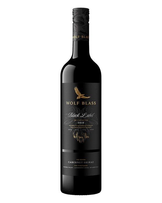 2018 Wolf Blass Black Label Shiraz Cabernet Sauvignon 750ml