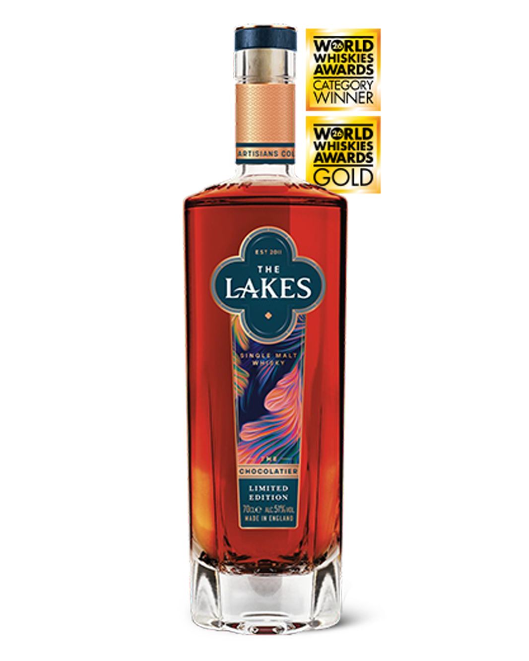The Lakes: The Chocolatier Limited Edition Single Malt Whisky 700ml Gift Box
