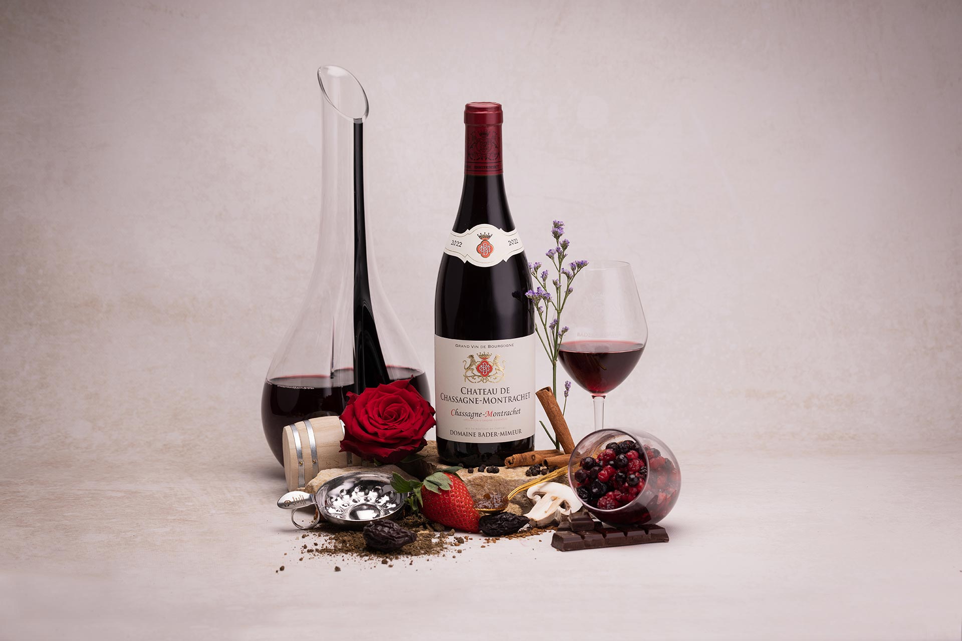 2022 Bader-Mimeur Chassagne-Montrachet 'Chateau de Chassagne-Montrachet' Rouge 750ml