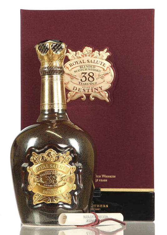 Chivas Royal Salute Stone Of Destiny 38 Year Old Blended Scotch Whisky 500mL