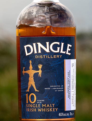 Dingle Inaugural 10 Year Old Single Malt Irish Whiskey 700ml