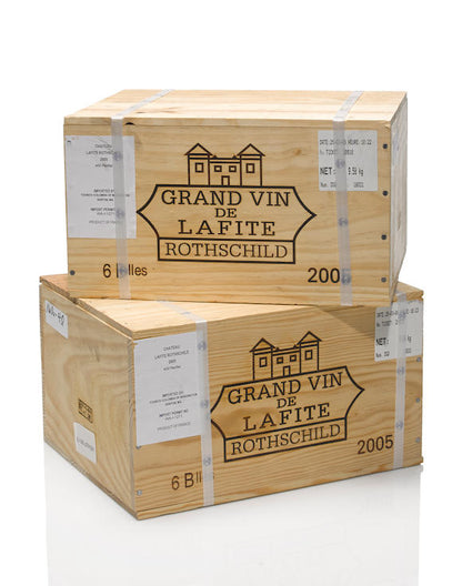 2005 Chateau Lafite Rothschild 750ml*6 Original Wood Case