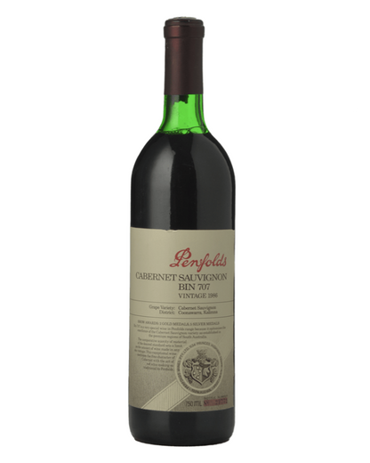 1986 Penfolds Bin 707 Cabernet Sauvignon 750ml