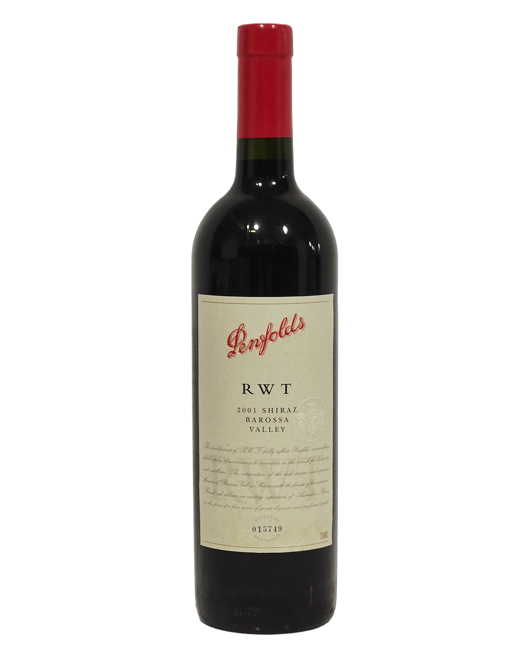 2001 Penfolds RWT Bin 798 Shiraz 750ml