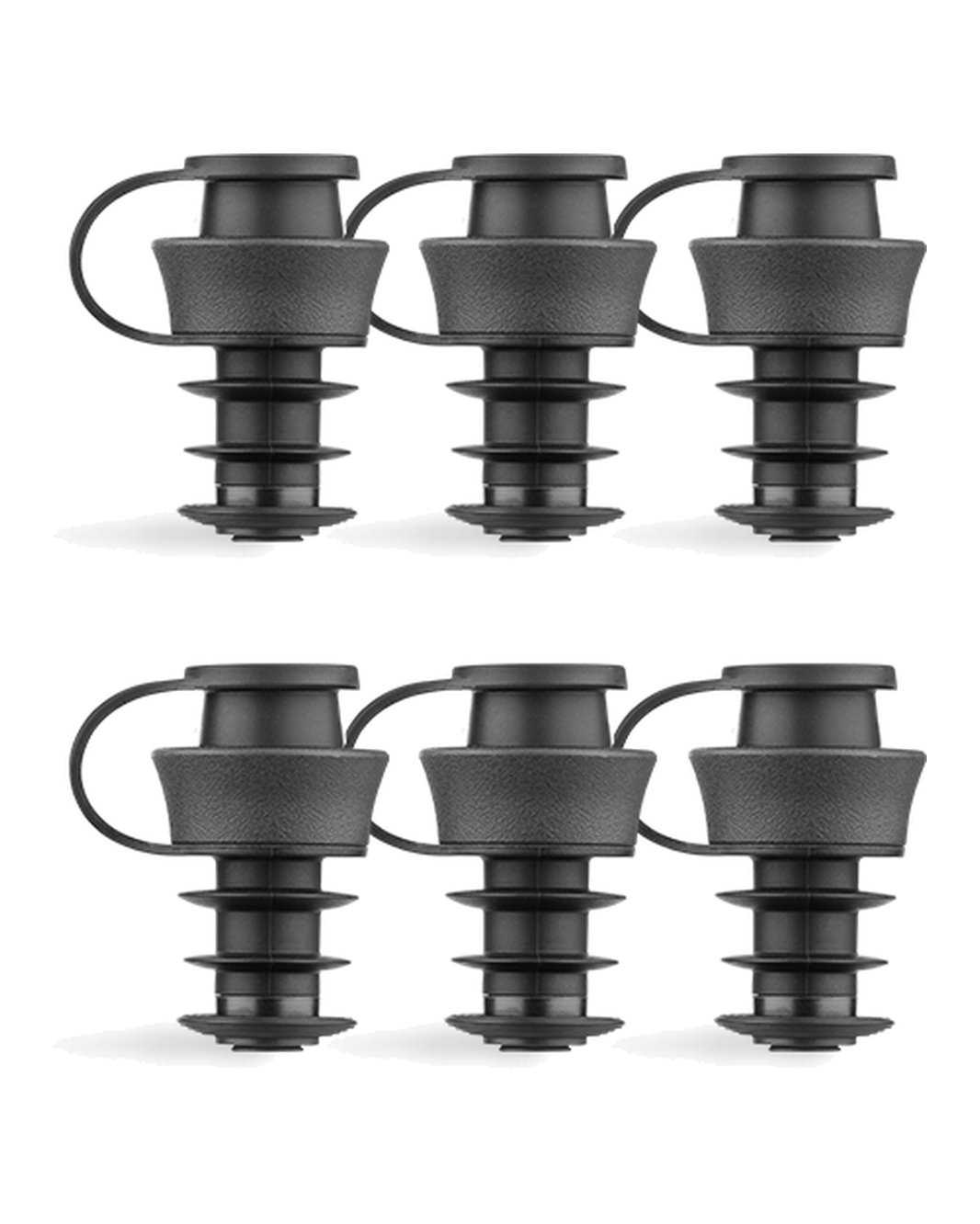 Coravin Pivot Stoppers 6-Pack - official product photograph