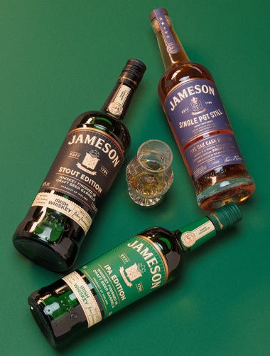 Jameson Craft Beer Barrel Twin-Pack – 1L Stout Edition + 700ml IPA Edition